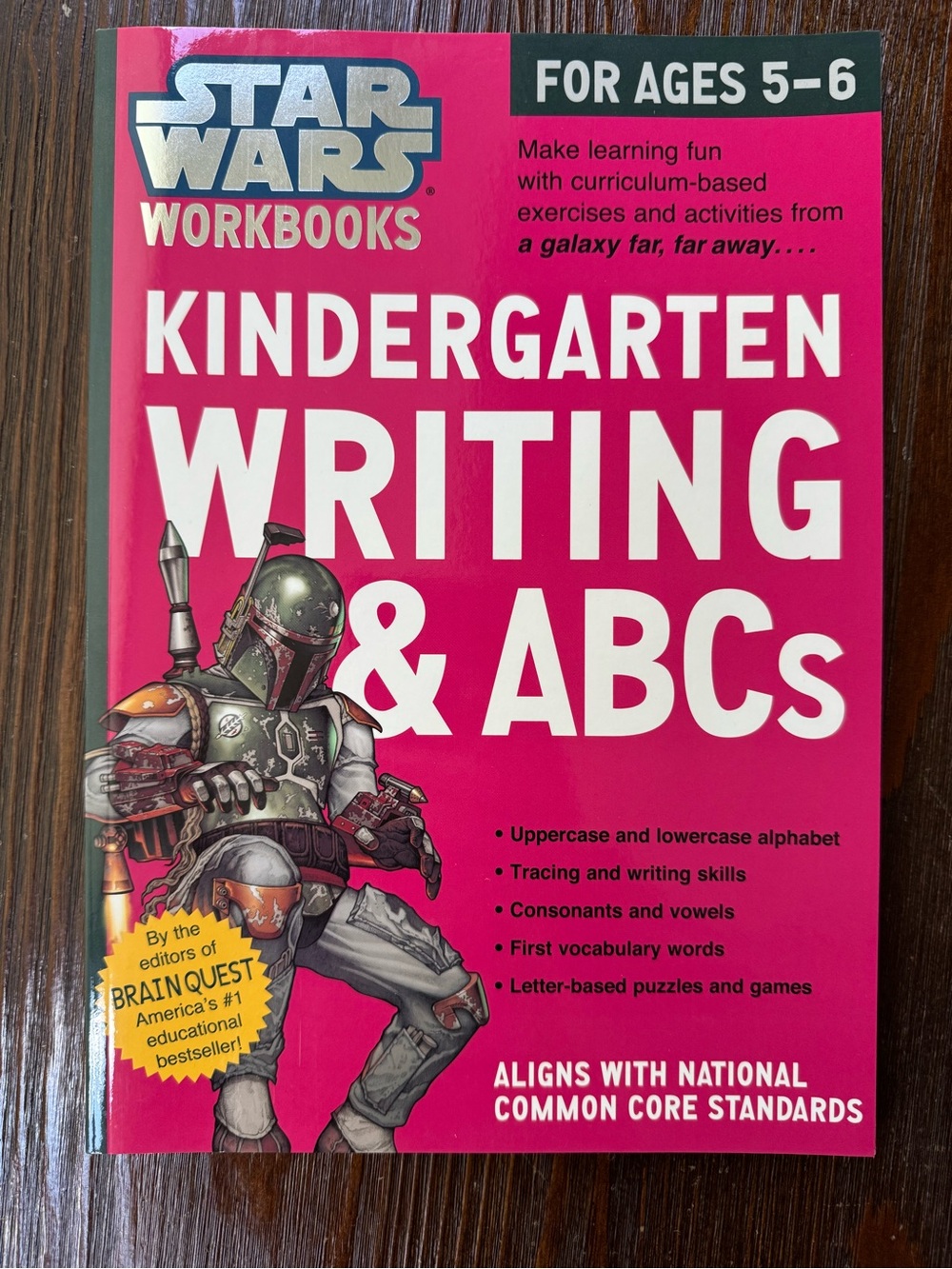Star Wars Kindergarten workbooks pencils NWOT phonics writing abc learning kids - Picture 2 of 15